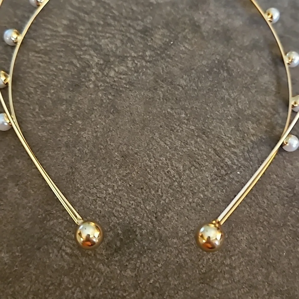 3/$30 Pearl Bridal Formal Special Occasion Crown Festival Headband
